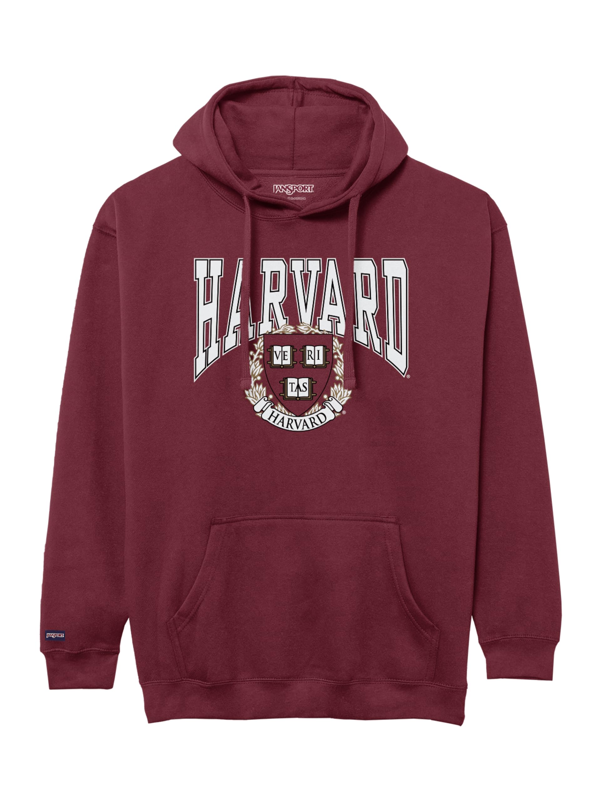 JanSport NCAA Officially Licensed Rival Hoodie, Long Sleeve Unisex Sweatshirt, Cotton-Polyester Blend, Double-Layered Hood