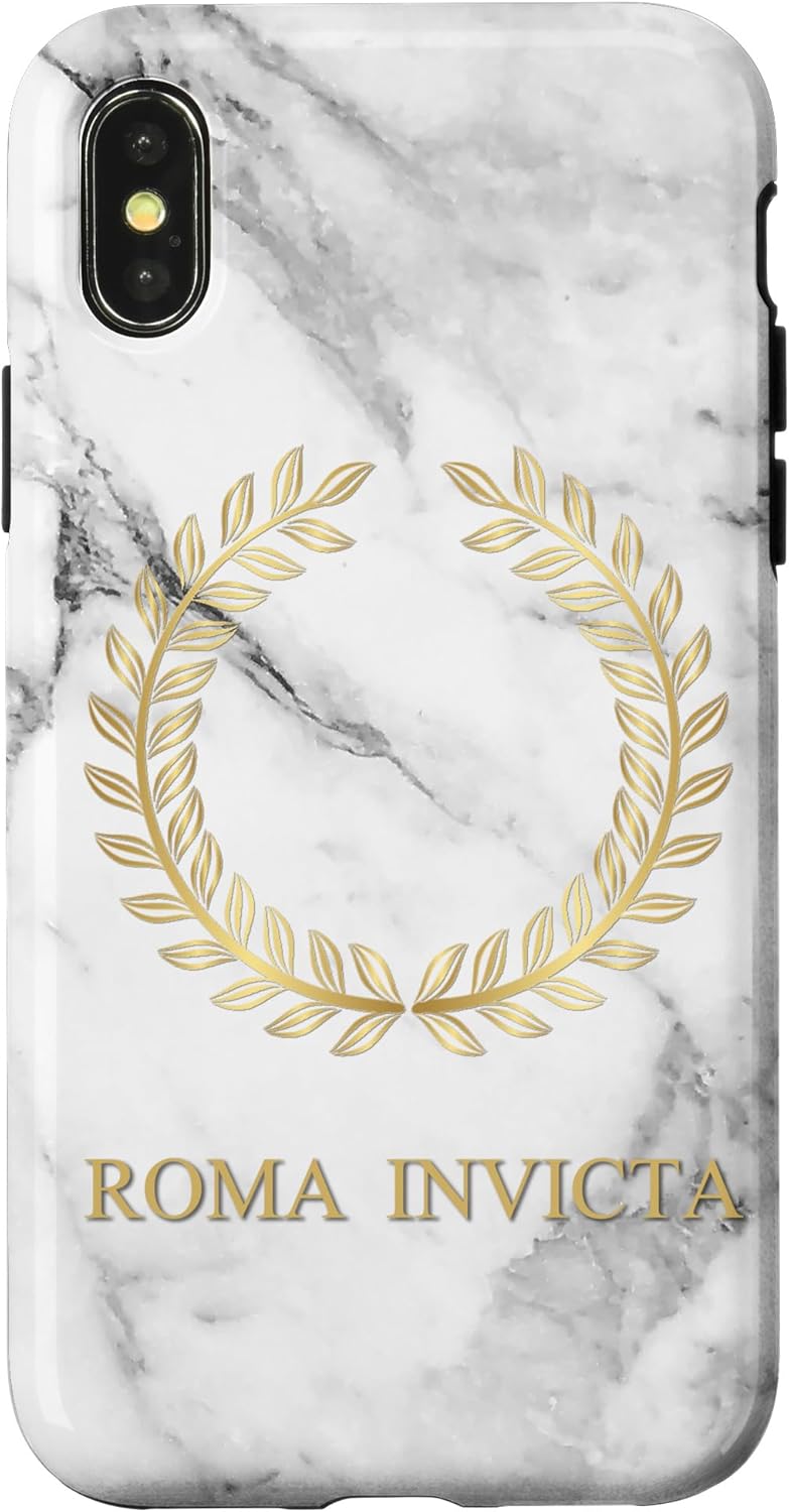 Roma Invicta | Ancient Roman Empire Latin Quote | SPQR Rome Case for iPhone 16