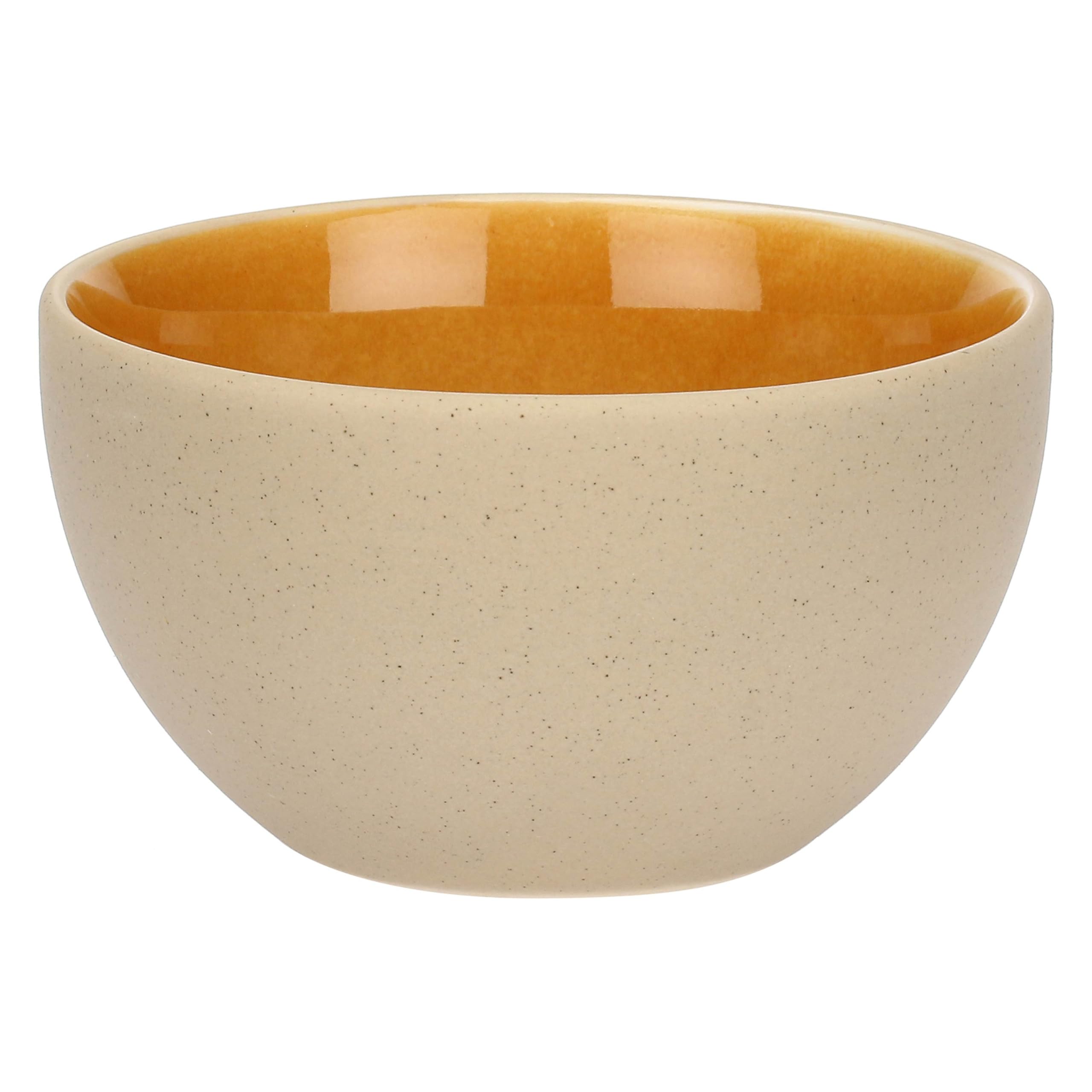 Rose&Tulipani Arpeggio Collection Stoneware Pumpkin Fruit Bowl Diameter 12 cm