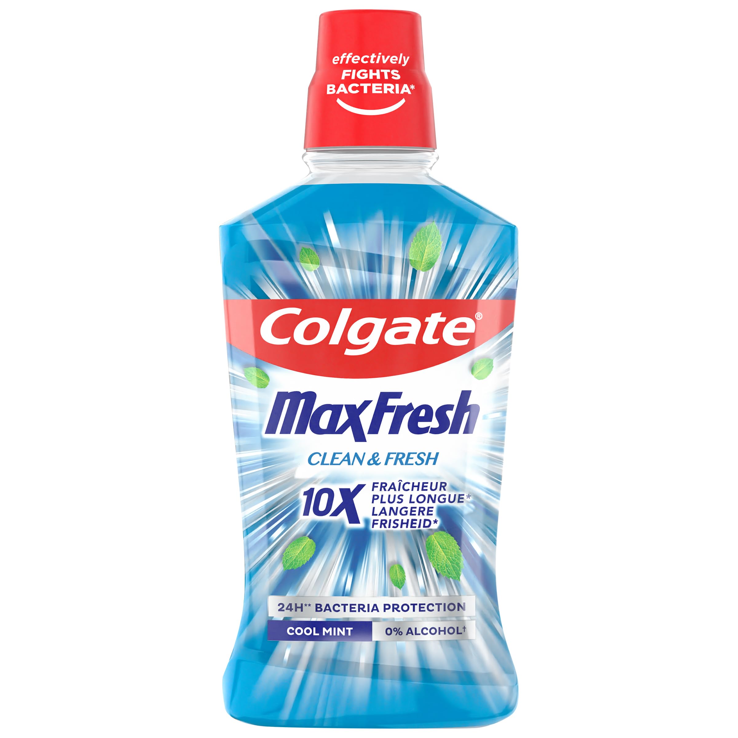 COLGATE Max Fresh Clean & Fresh Płyn do płukania ust - Długotrwała świeżość - 500ml