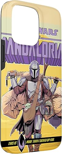 Miniatura 3 de iPhone 15 Pro Max Star Wars The Mandalorian Grogu Más de lo que me inscribí en la funda