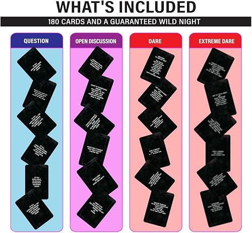 Miniatura 5 de Un juego de cartas, perfecto para la noche de juegos uno de los mejores juegos de iniciación de conversación de verdad o desafío para la
