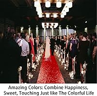 Vista 117 de ShinyBeauty Pasillo de Lentejuelas Negras Brillantes de 2 pies x 15 pies Alfombra Brillante para Bodas, Graduaciones, Fiestas, Alfombra Negra