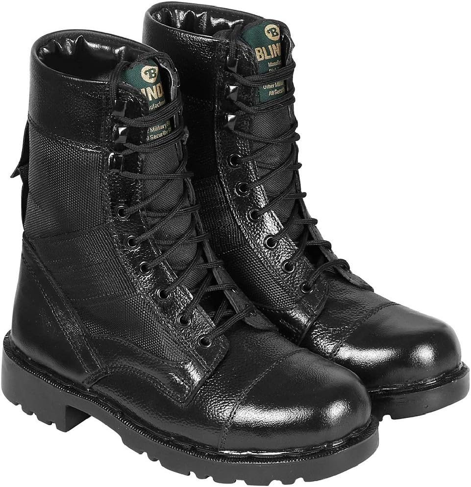 Blinder Men's Black Long Boots On Amazon.in