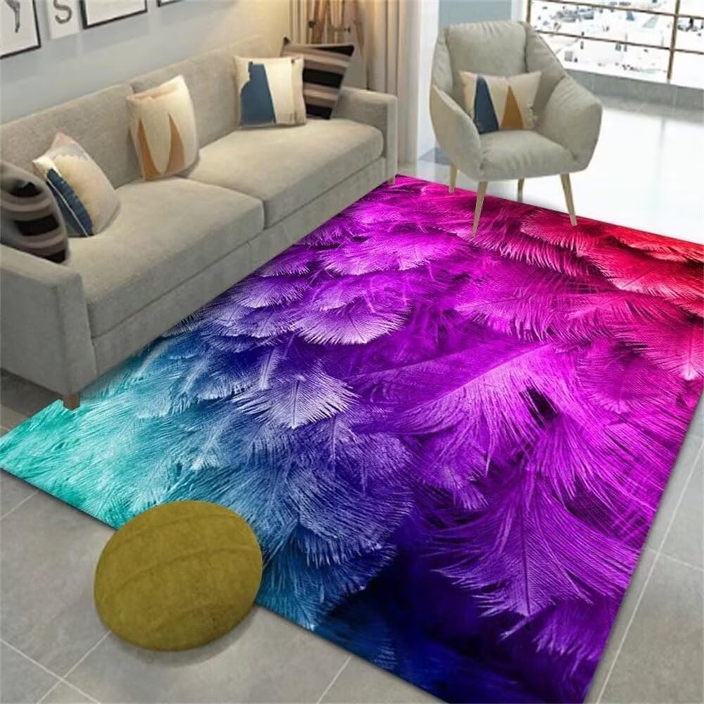 Tapis d'entrée extérieur lavable et anti-bouloche pour chambre ado