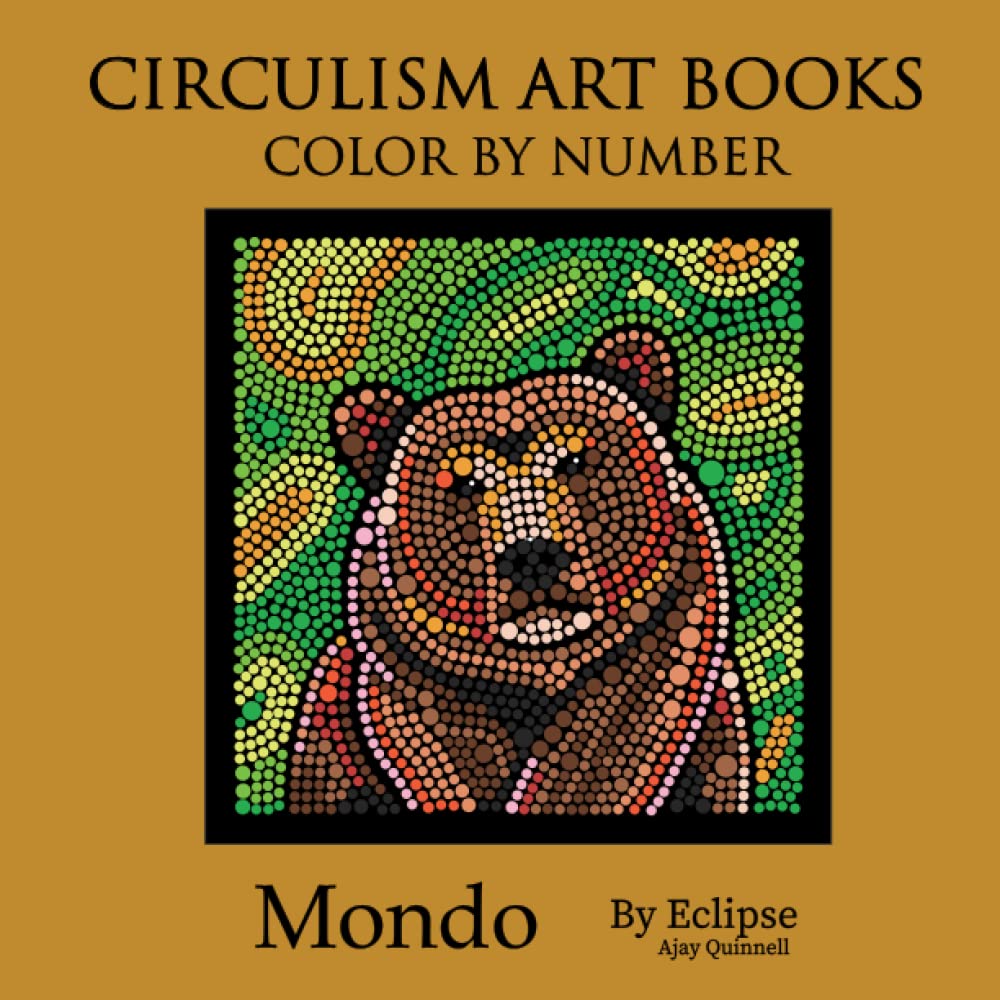Mondo - Color By Number Circulism Book : Standard paper edition