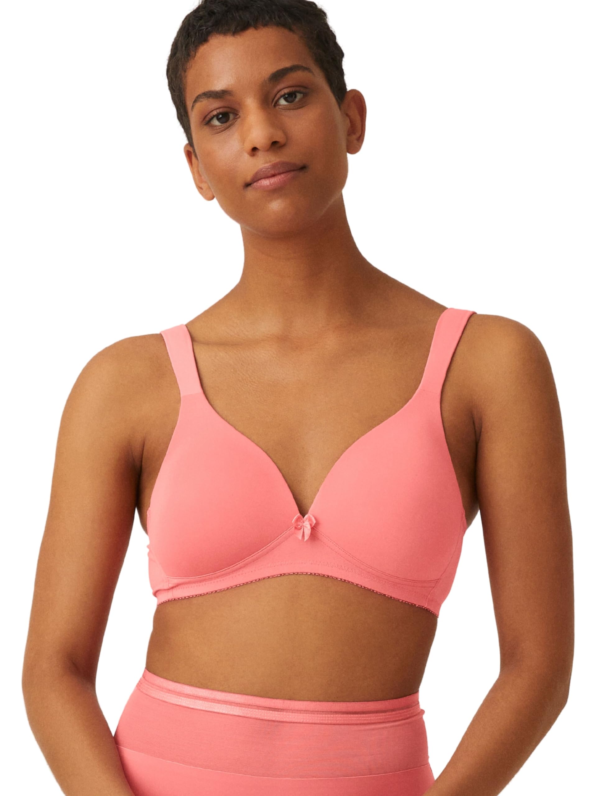 Naturana Women's Raspberry Mousse Non-Wired Padded Bra Value 5266 36D
