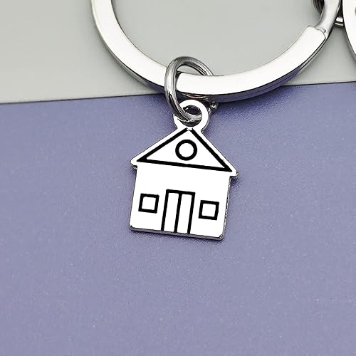 Miniatura 3 de Vadaka Divertido regalo de inauguración de la casa para el nuevo hogar, llavero de regalo para el nuevo propietario de casa, llavero de recuerdo