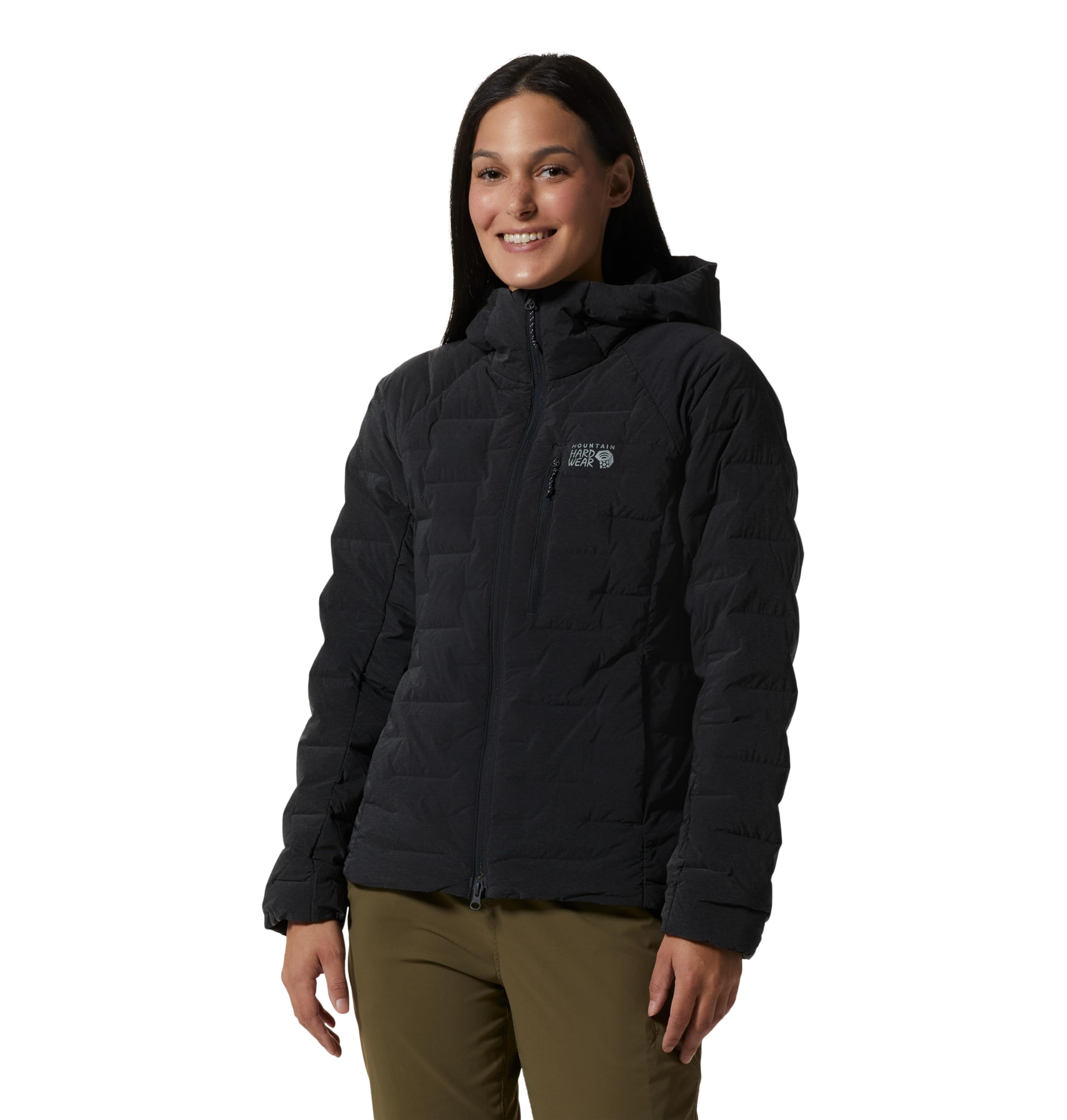 Mountain Hardwear Women's StretchDown Hoody for Hiking, Backpacking, Camping, and Everyday Wear | Insulated and Durable