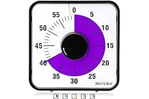 Secura 60-Minute Visual Countdown Timer