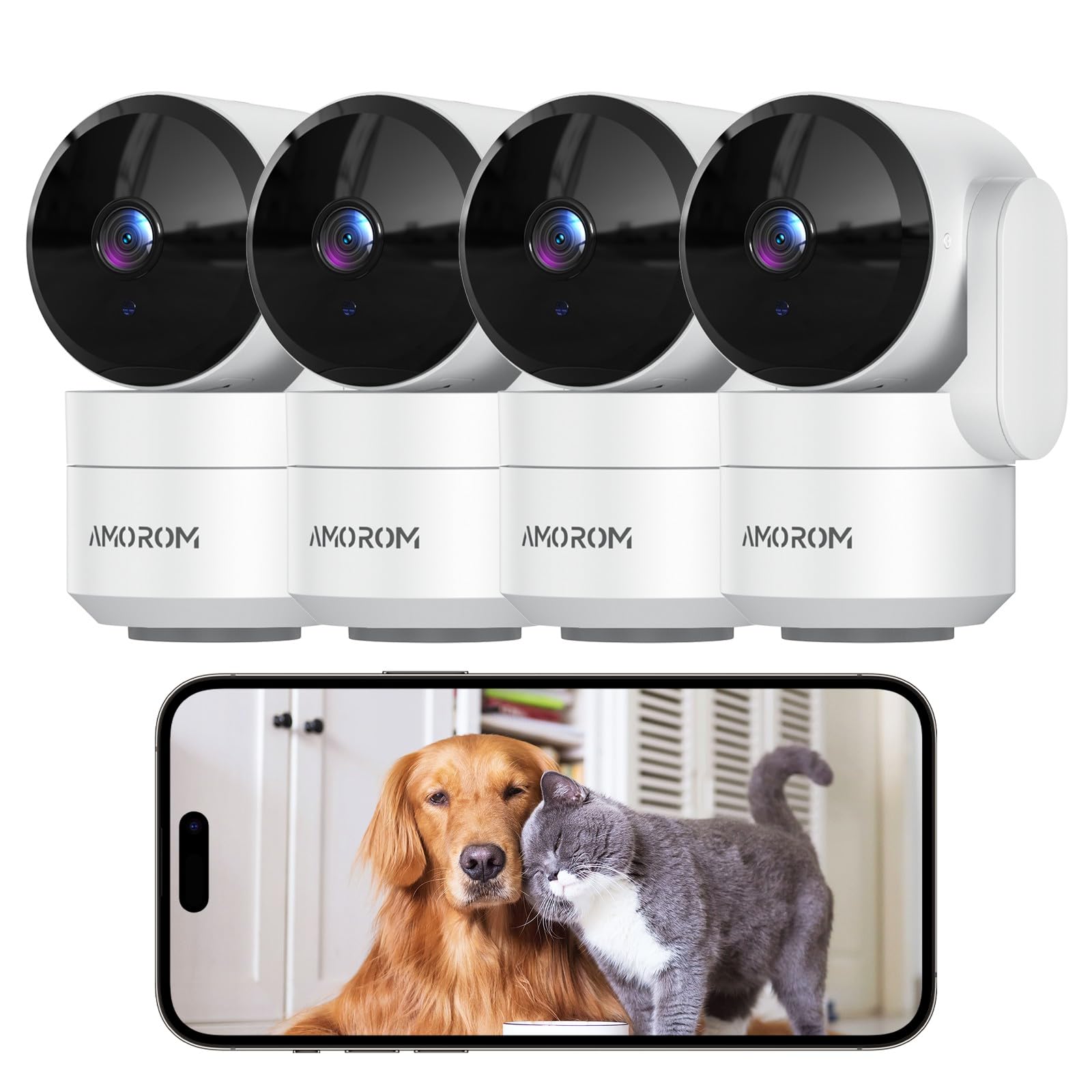 Pet Camera 360 Home Security Cameras With Way Audio Desertcart