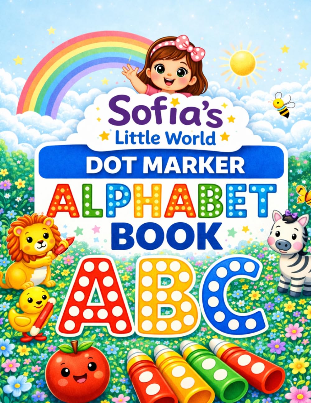 Sofia's Little World: Dot Marker Alphabet Book