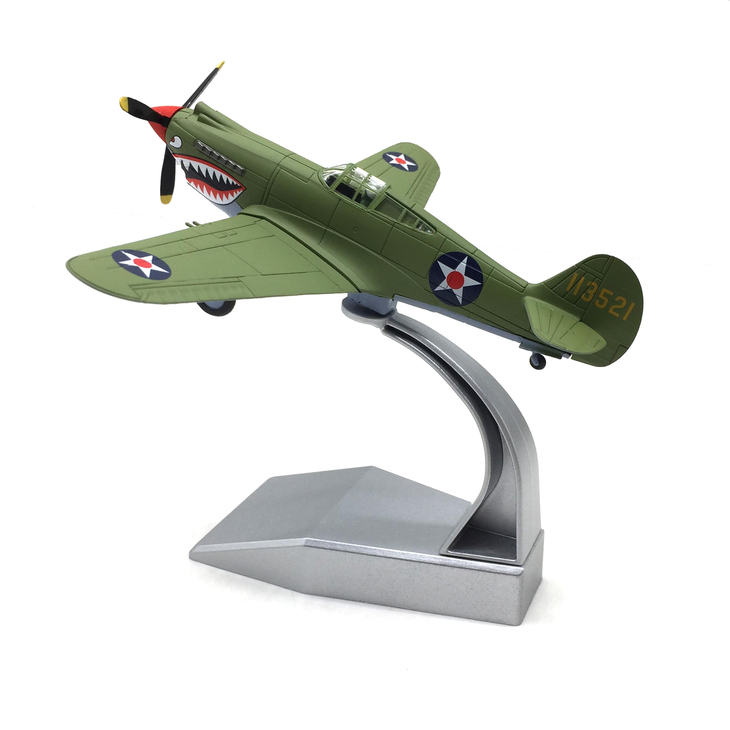 Enatuhter 1/72 US P-40 Fighter Jet Model Tomahawk Pistol Diecast Military Airplanes Model Attack Plane Model for Adults