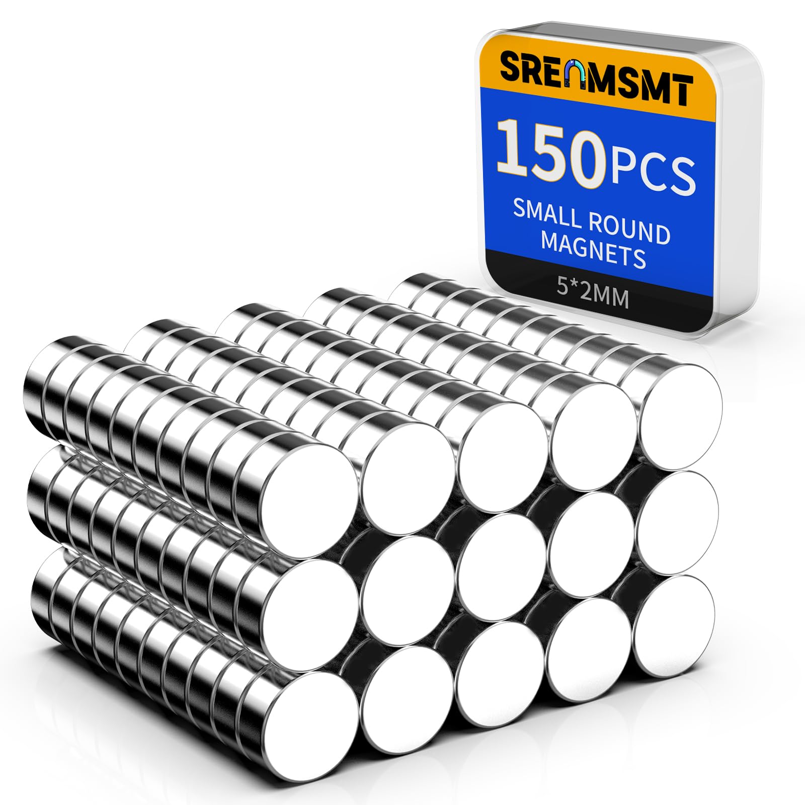 Small Magnets, 7 Sizes Neodymium Magnets for Crafts, 290 Pack — Amazon image 20