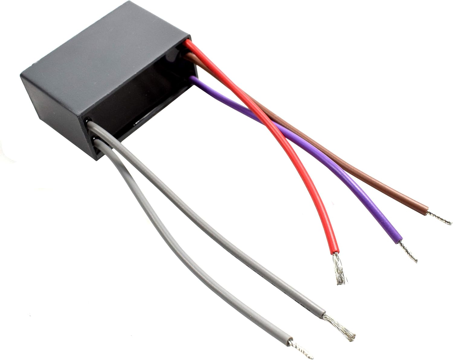 HQRP 2-Pack Ceiling Fan Capacitor CBB61 4uf+5uf+5uf 5-Wire