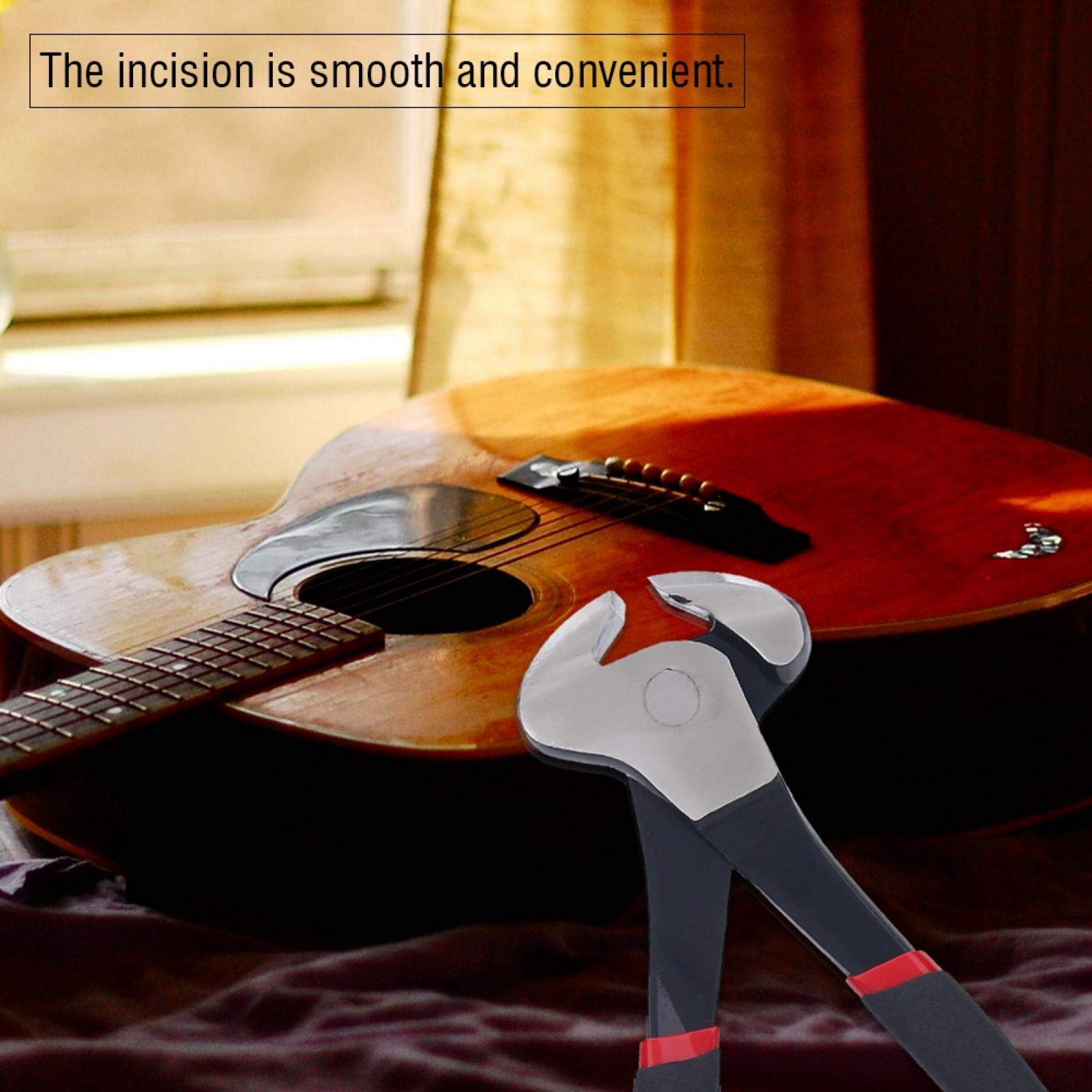 Guitar Fret Removal Pliers, Durable Soft And Comfortable Practical Fret Nipper - Image 4