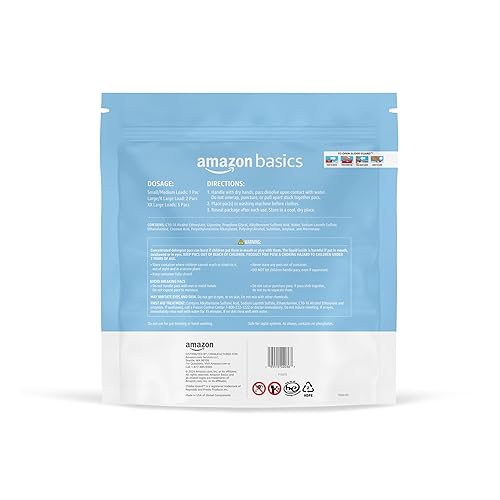 Miniatura 2 de Yaxa Basics Cápsulas de detergente para ropa, hipoalergénico, sin fragancia ni colorantes, 120 unidades (nuevo empaque)