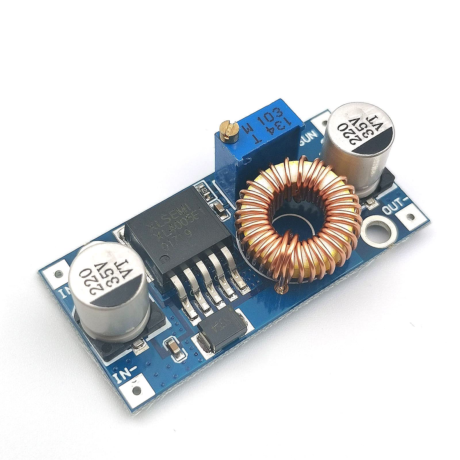 KIRO&SEEU XL4005 DSN5000 Beyond LM2596 DC-DC Adjustable Step-Down Power Supply Module 5A High Current High Power-image-35