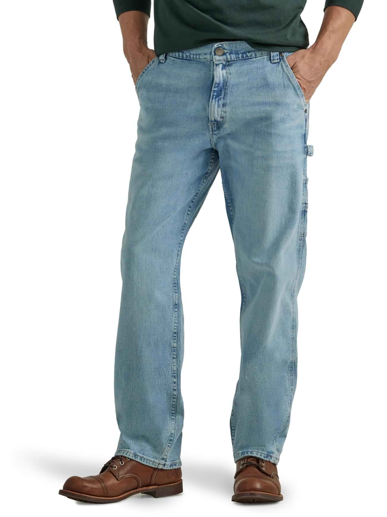 Lee Men's Legendary Workwear Carpenter Jean Jeans · Loose