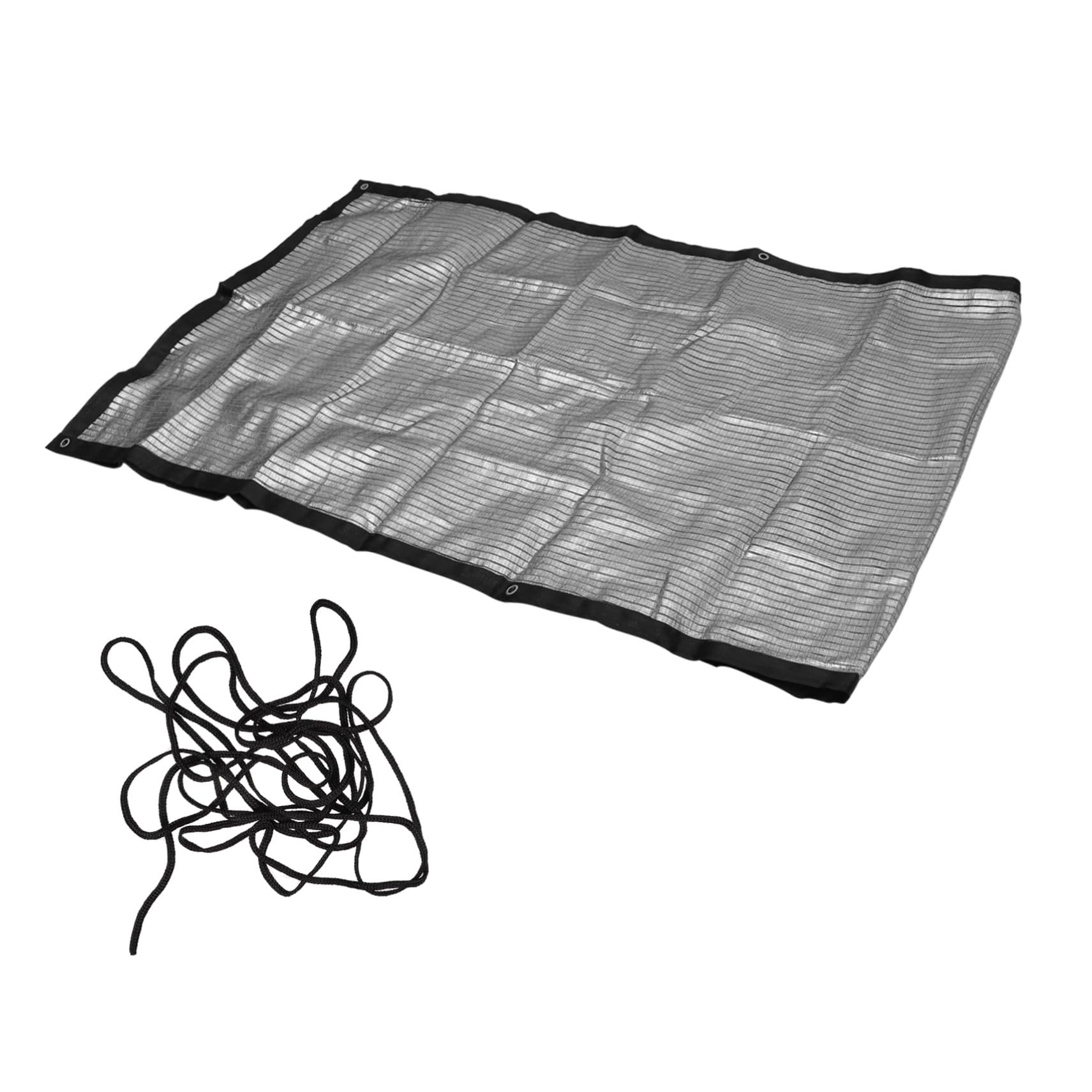 Red de sombreado de aluminio reflectante para rebajar la temperatura en terrazas y patios