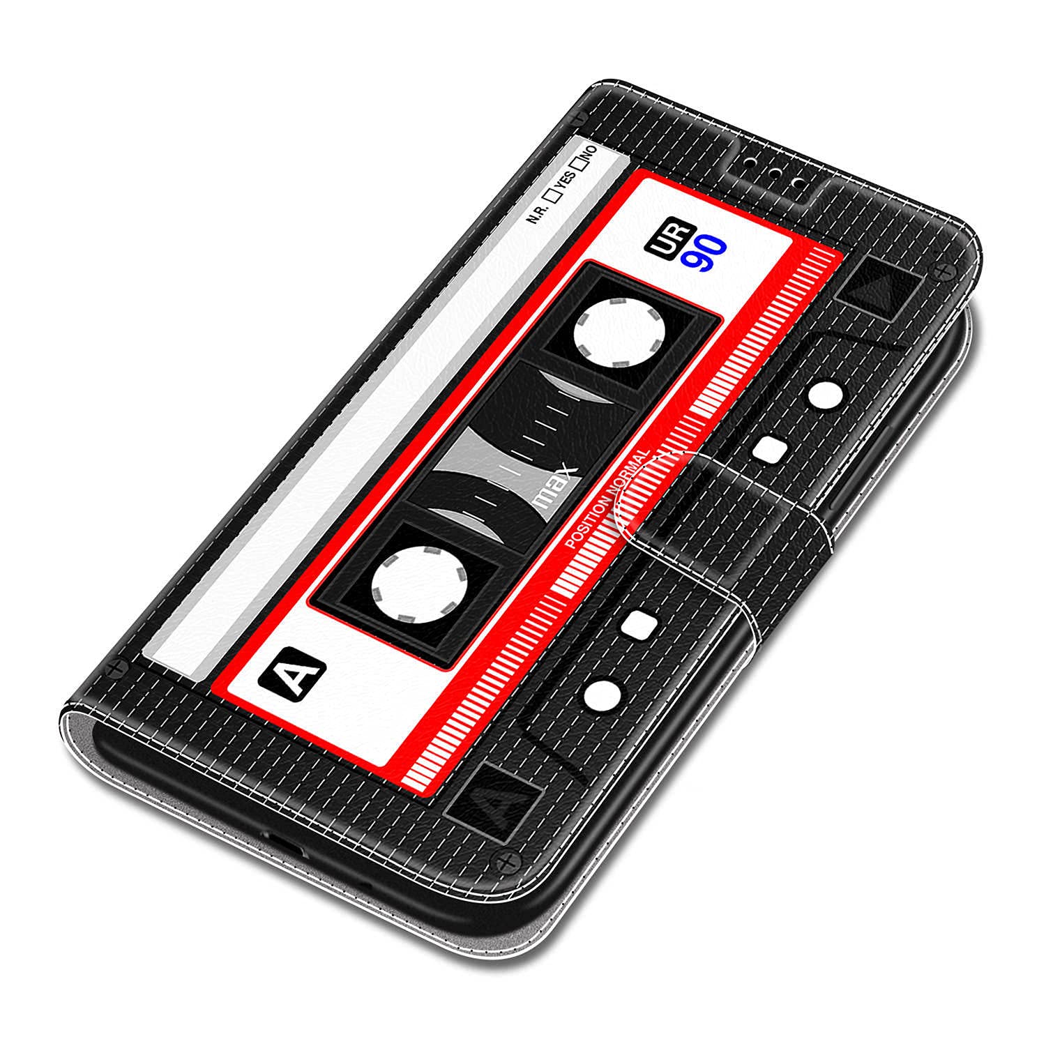 KANVOOS Cover per Honor 50, Cover a Libro Custodia in Pelle PU con Silicone TPU, Antiurto Flip Caso Portafoglio Cover per Honor 50 (Rosso
