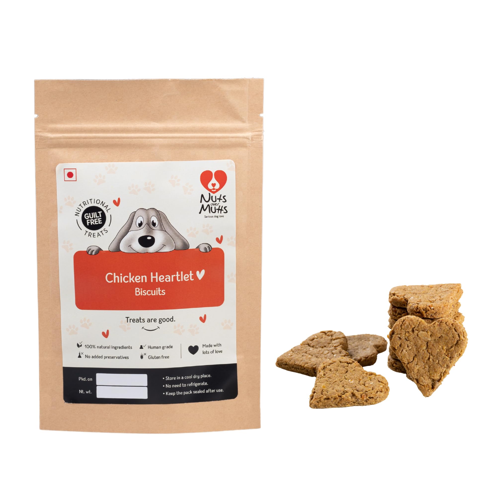 See full amazon price history chart for Nuts over Mutts Chicken Heartlets. All-Natural, Healthy, Gluten-Free, Dog Biscuits Real Chicken feet and Oats. 1 Pack (200 gm) Nuts over Mutts Chicken Heartlets. All-Natural, Healthy, Gluten-Free, Dog Biscuits Real Chicken feet and Oats. 1 Pack (200 gm) (B0D9KC5GD5) Amazon Price History, Amazon Price Tracker