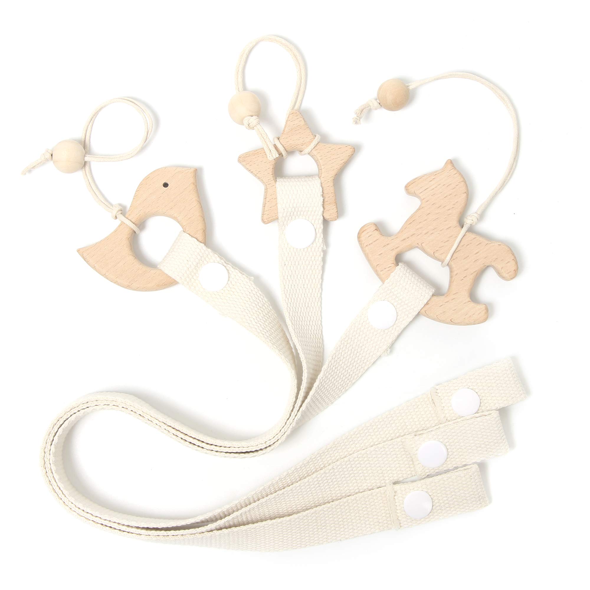 Belle Beau Wooden Animal Hair Bow Holder, Hair Clips Hanger Organizer Hair Clips Storage Holder, A, One Size