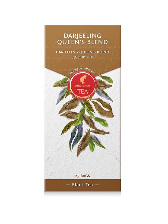 JULIUS MEINL | Darjeeling Queen's Blend - 25 tea bags | Imported Tea Bags