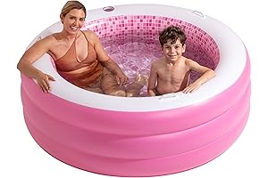 60” Playful Kiddie Pool with Padded Floor