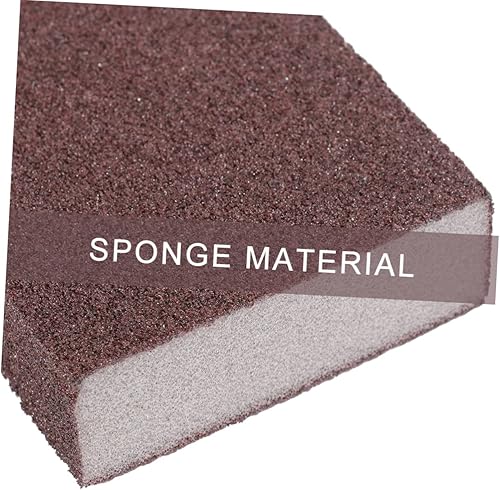 Miniatura 6 de LALAFINA Esponja para fregadero, esponja para fregadero, esponja de limpieza de esmeril, esponja para limpieza, esponja de óxido, fregaderos de