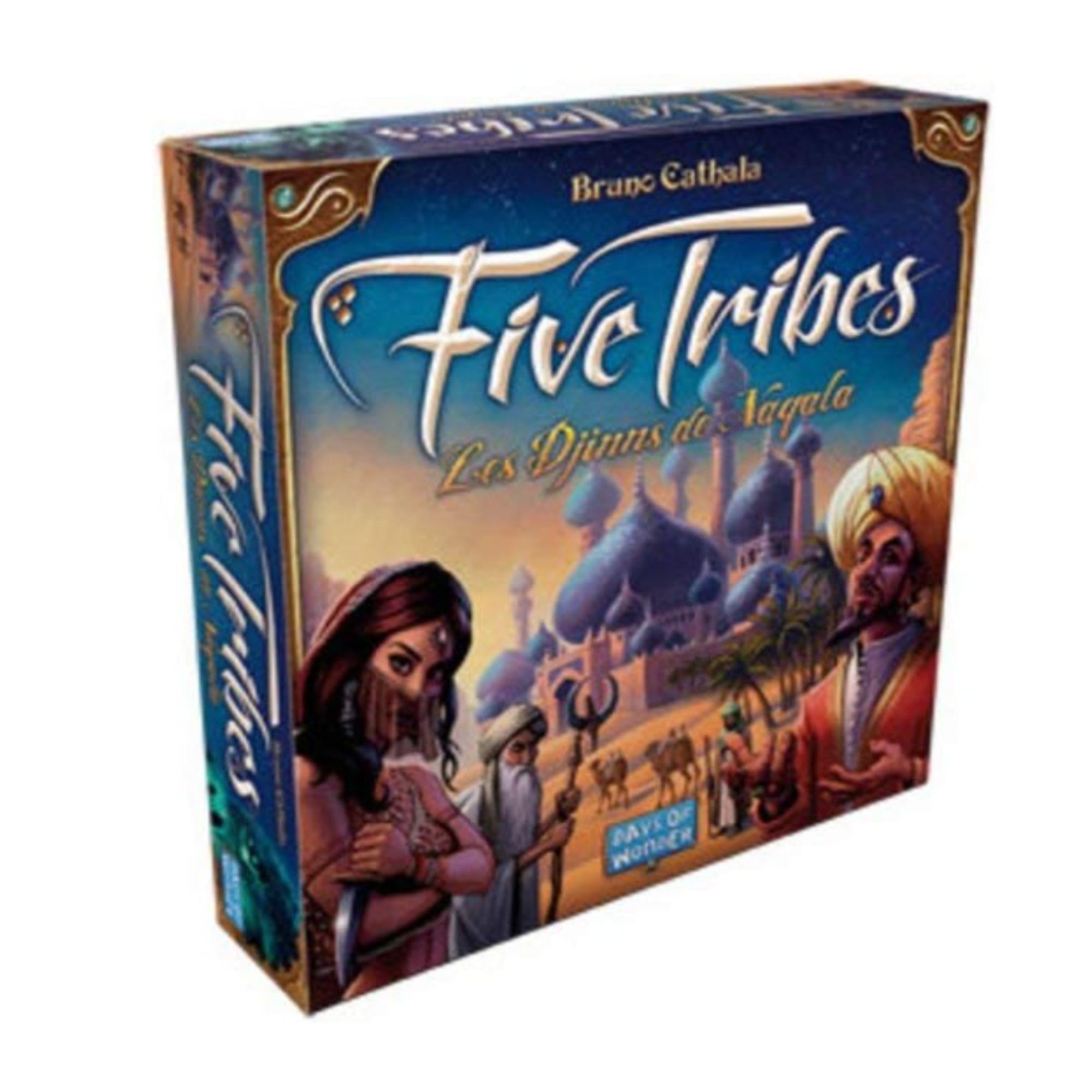 Asmodee Days of Wonder | Five Tribes: Los Djinns de Naqala | Juego de Mesa | A Partir de 13 años | 2 a 4 Jugadores | 40 a 80 Minutos
