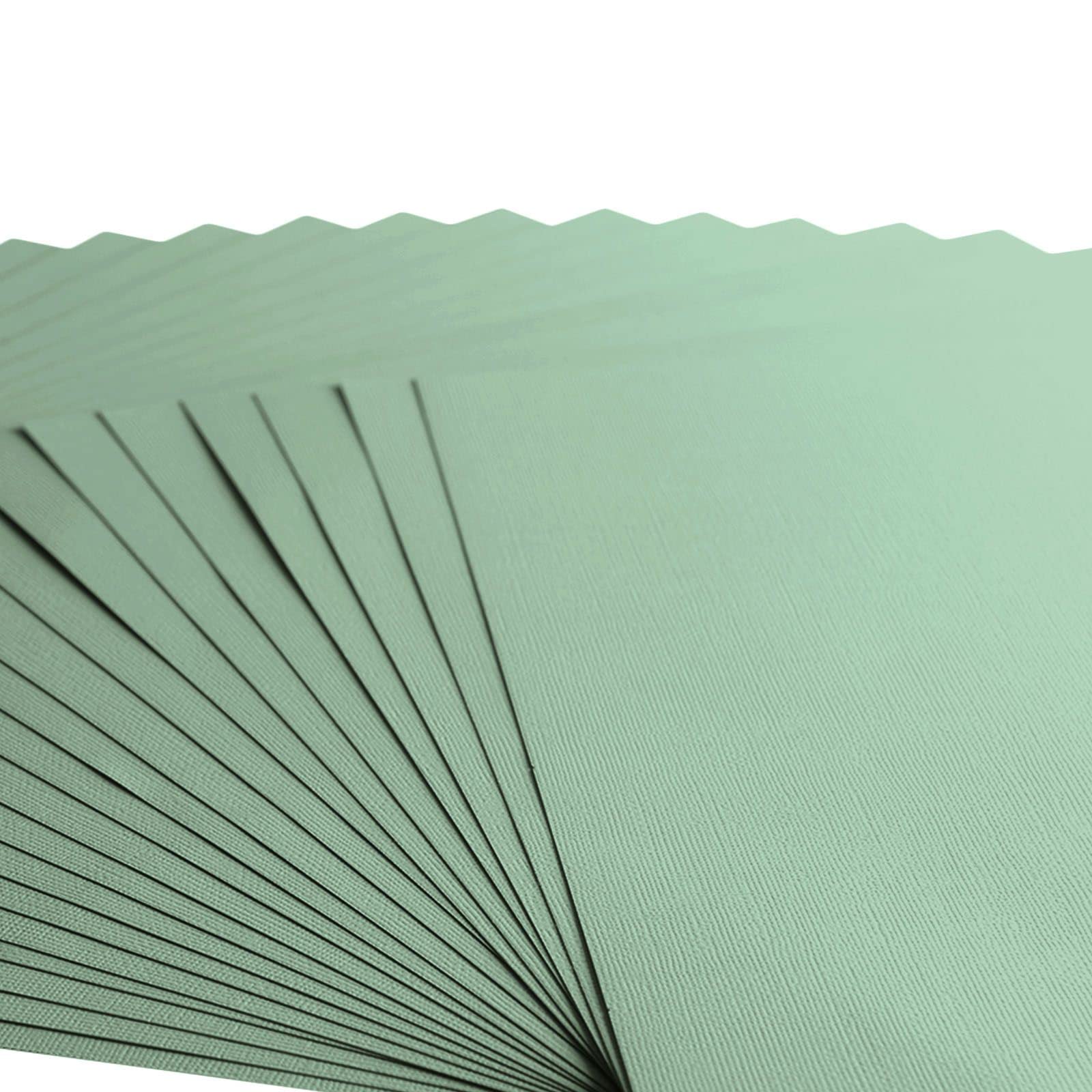 Florence Cardstock Textured - Coloured Card Making Supplies 12 x 12 inch - Blue - 20 Sheets - Coloured Paper for Scrapbooking, Card Making, Die Cutting and Paper Crafts - 216 gsm - Aqua - Image 4
