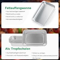 WELL GRILL Csepegtetőtálca készlet Weber Spirit 300 sorozathoz - Rozsdamentes acél zsírgyűjtő tálca E-310/320/330 S-310 gázgrillekhez, alumí 4