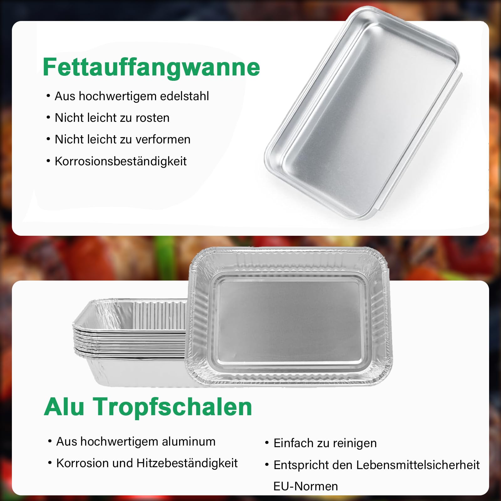 Pièces de rechange Weber Spirit 200 Series E210 E220 grill bac d'évacuation inox 83156 doublure alu 6415