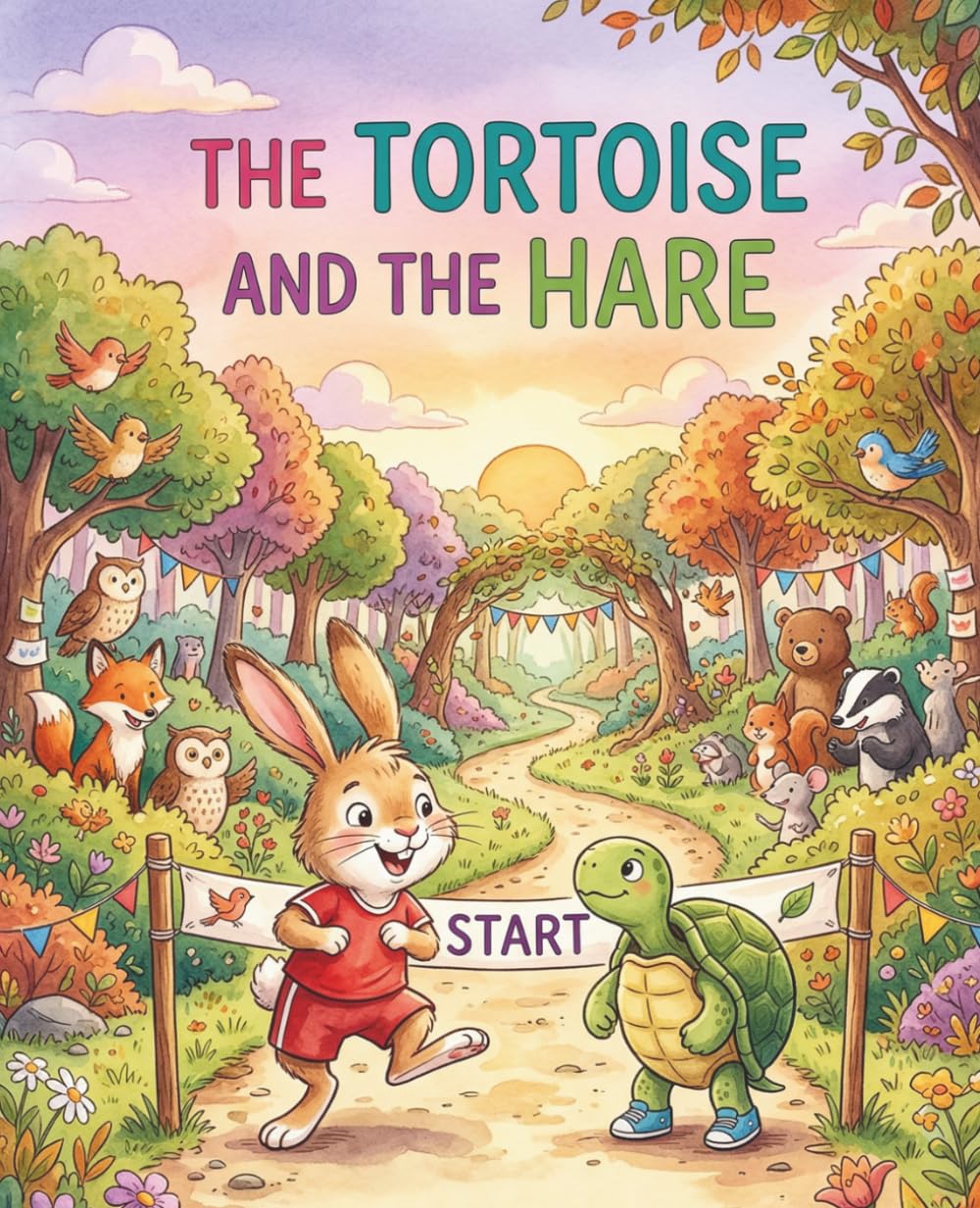 The Tortoise and The Hare: A Story About Never Giving Up
