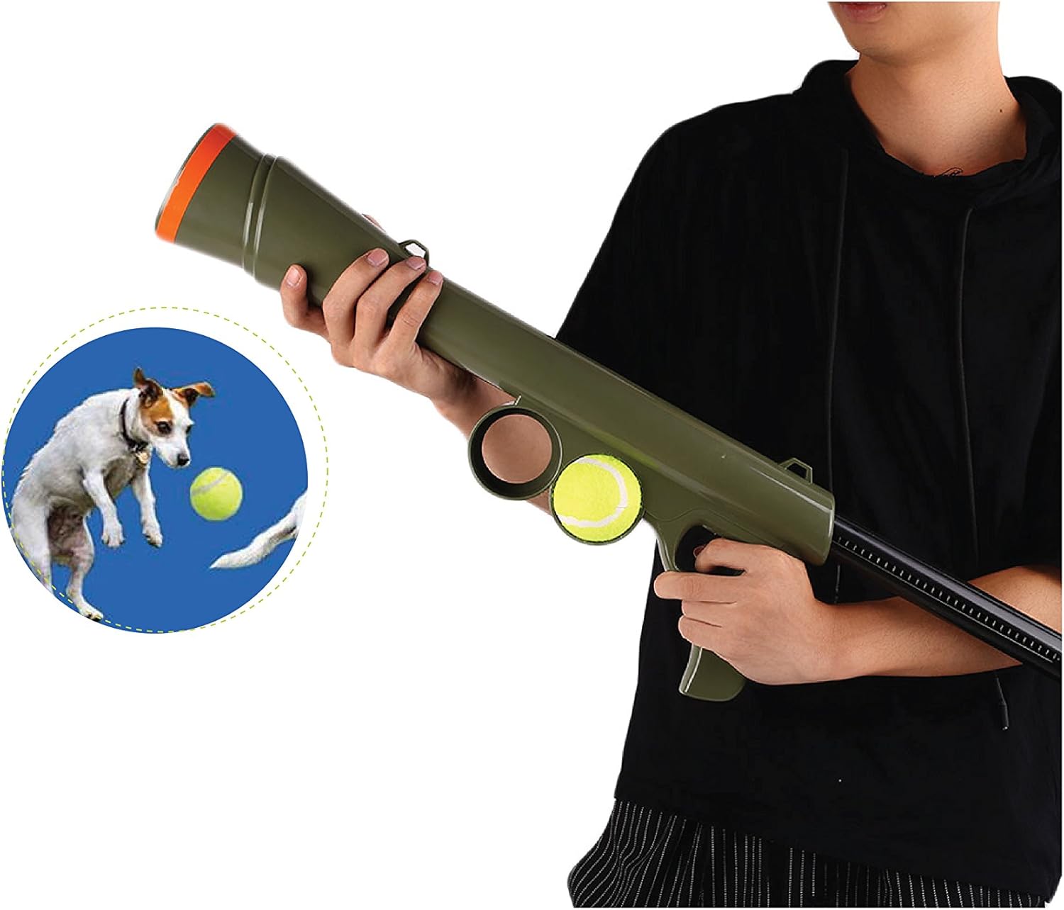 Pet Dog Toy Tennis Ball Launcher Thrower Products Outdoor