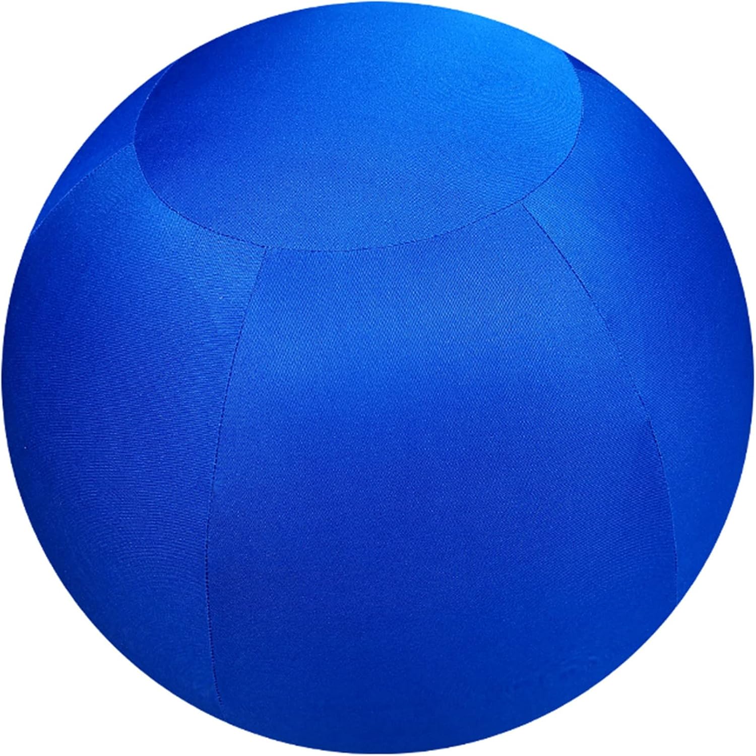 [Cover ONLY 30inch Blue Ball Cover for Dog & Horse Toy Balls, Zipper-Free Auto-Seal Design with Waterproof Oxford Fabric, Double-Stitched, Machine Washable, Odorless, Durable Horse Ball Cover