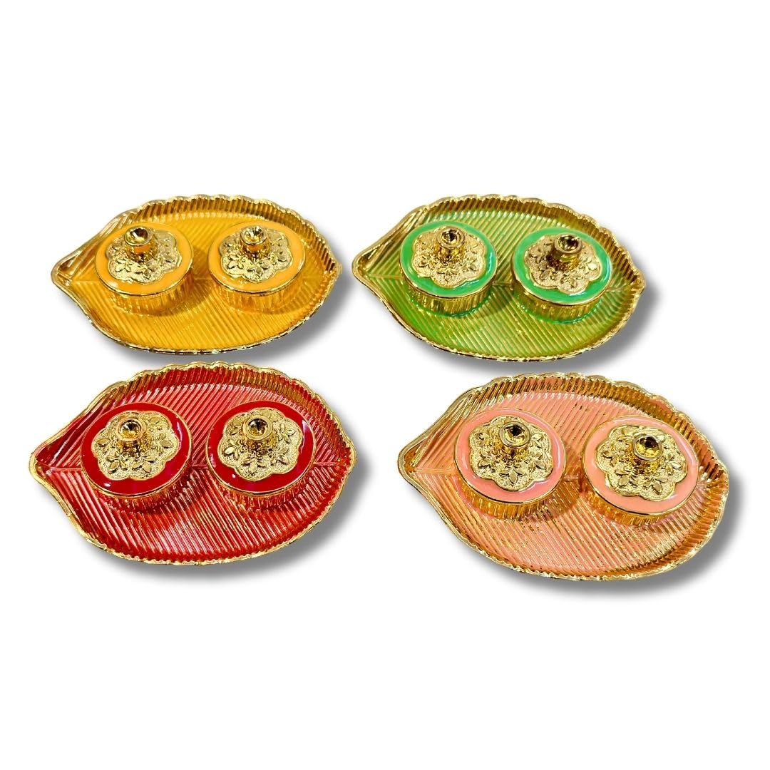 Haldi Kumkum Return Gift Set - Pack of 12 -1