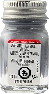 Testors Enamel Paint in Gloss Grey, 7.4 mL
