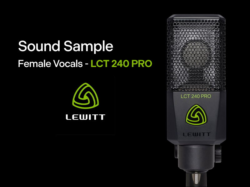 Amazon.com: LEWITT LCT 240 Pro Large Diaphragm Condenser Mic
