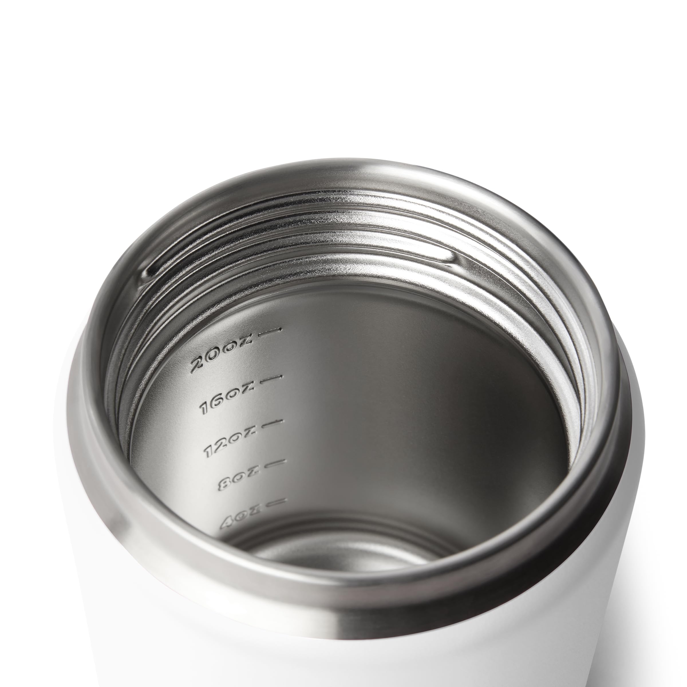 YETI Rambler Food Jar, Stainless Steel Jar, White, 24 oz (709 ml)