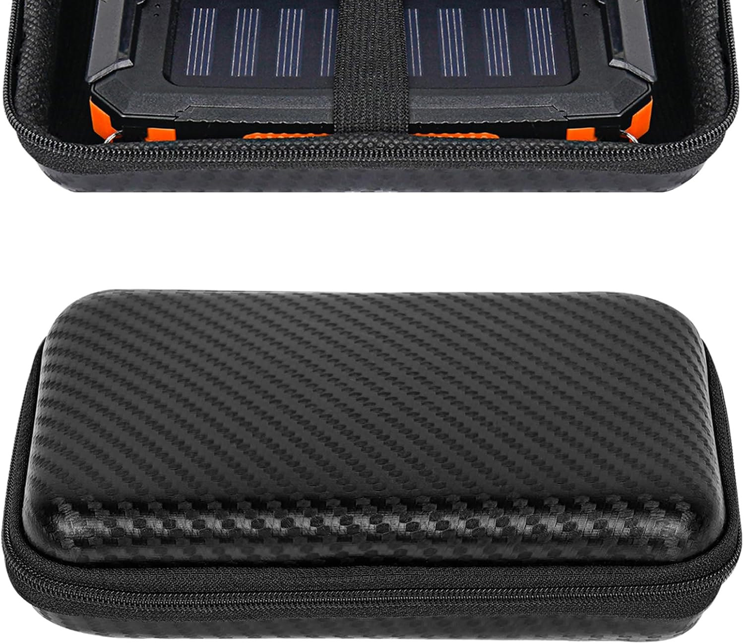 Solar Power Bank Carrying Case – Portable Hard Travel Storage Box for Solar Chargers, Compatible with BLAVOR 10000mAh, Durecopow 20000mAh(Black) Solar Power Bank Carrying Case – Portable Hard Travel Storage Box for Solar Chargers, Compatible with BLAVOR 10000mAh, Durecopow 20000mAh(Black)
