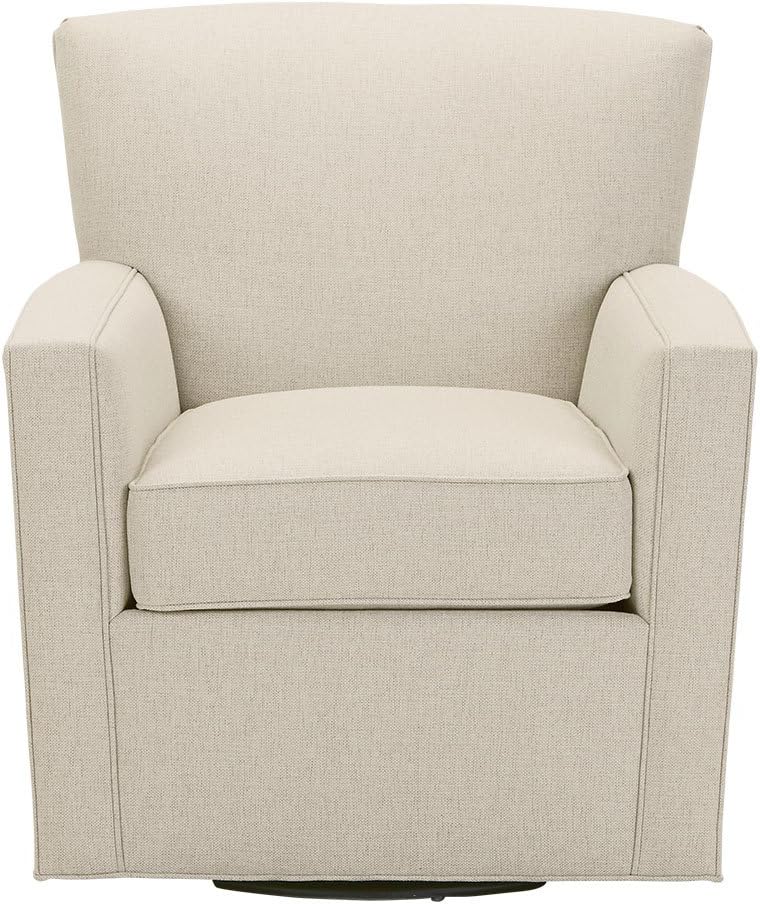 Ethan Allen Turner Swivel Chair, Hailey Natural