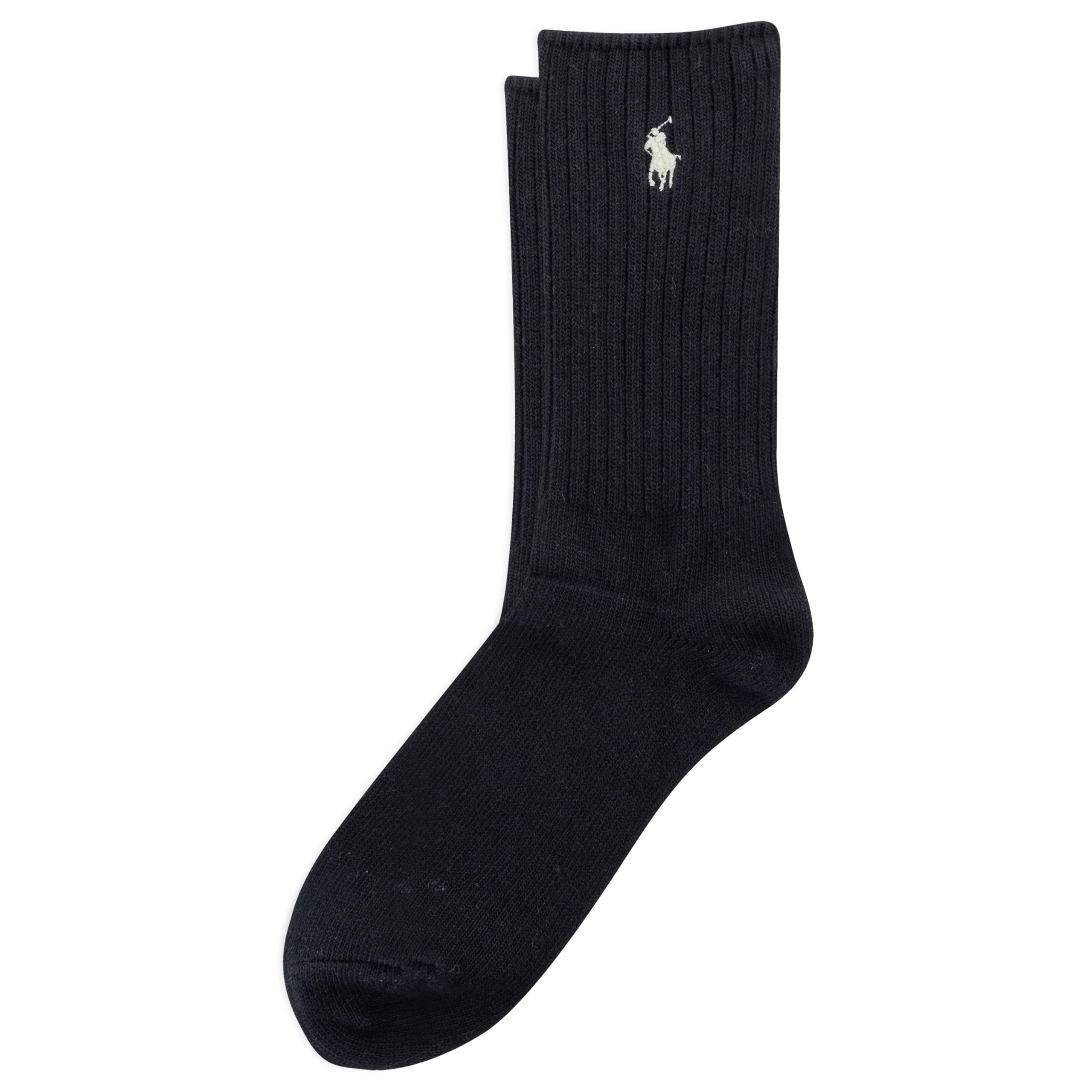 POLO RALPH LAUREN Women's Casual Solid Color Crew Socks (1-Pair)