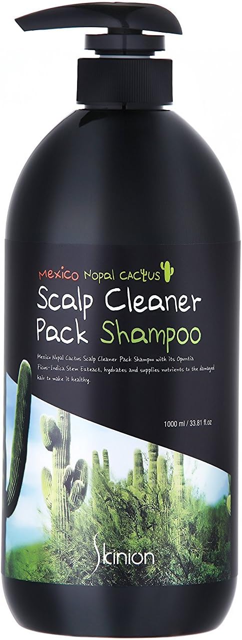 Skinion Mexico Nopal Cactus Scalp Cleaner Pack Shampoo