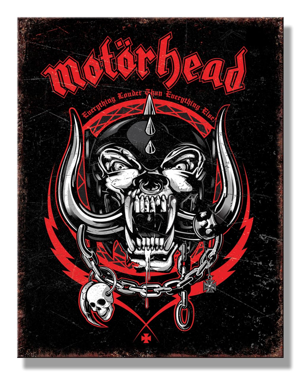 Amazon.com: Desperate Enterprises Motorhead Louder Tin Sign - Rock
