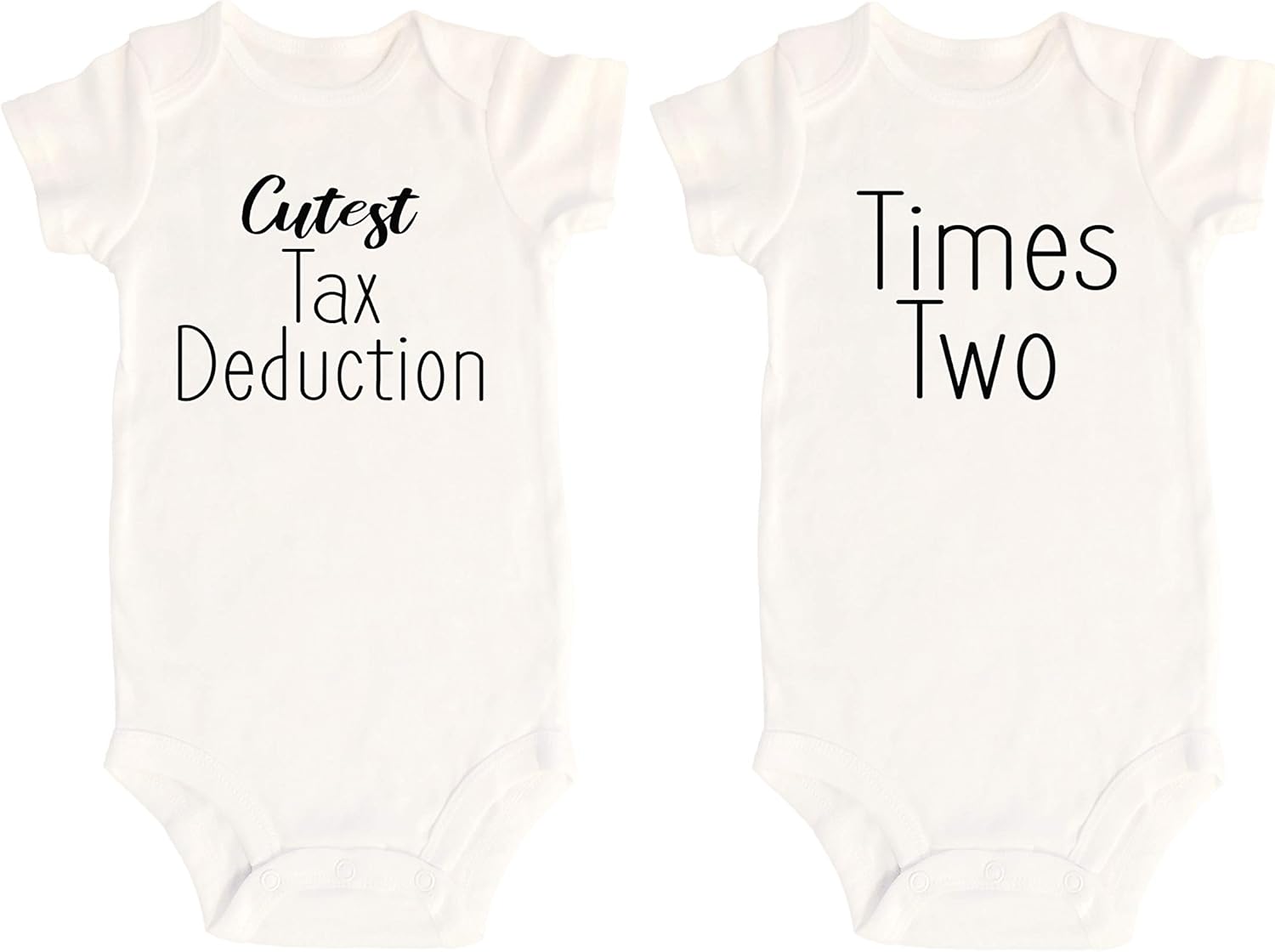 Lil' Cubster Baby Boy Baby Girl Toddler Twin Onesie Bodysuit Outfit Funny Humorous Apparel Newborn Gift 0-12 Months (6 Months, Tax)