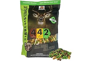 Herron Outdoors' Sweet Apple, Whole Corn, and Sweet Apple Pellets: A Deer's Delight All Year