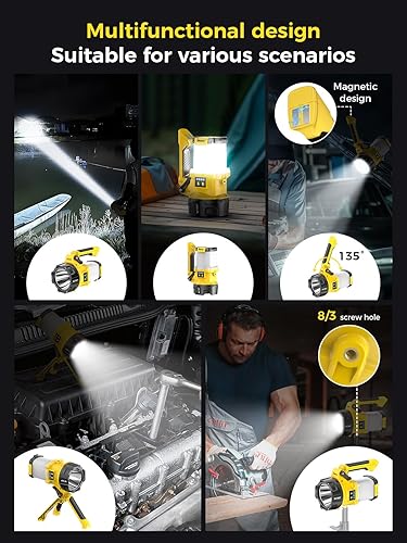 Miniatura 5 de Smiling Shark Linterna LED ultra brillante recargable de iones de litio