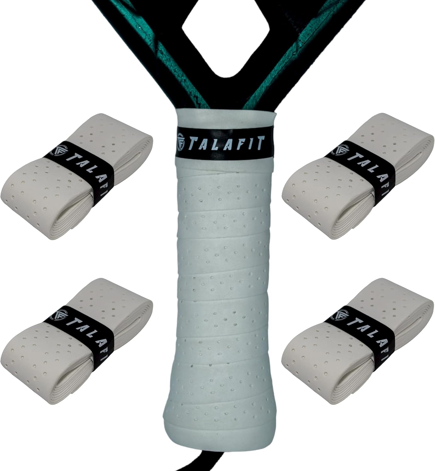 TALAFIT OverGrips Padel Ultra - Grip Padel - Peddelgreep - Overgrip Paddle geperforeerd - Grip Tennis - Accessoires Padel - Golf Grips - Maximale grip (1 Grip Test TALAFIT OverGrips Padel Ultra - Grip Padel - Peddelgreep - Overgrip Paddle geperforeerd - Grip Tennis - Accessoires Padel - Golf Grips - Maximale grip (1 Grip Test